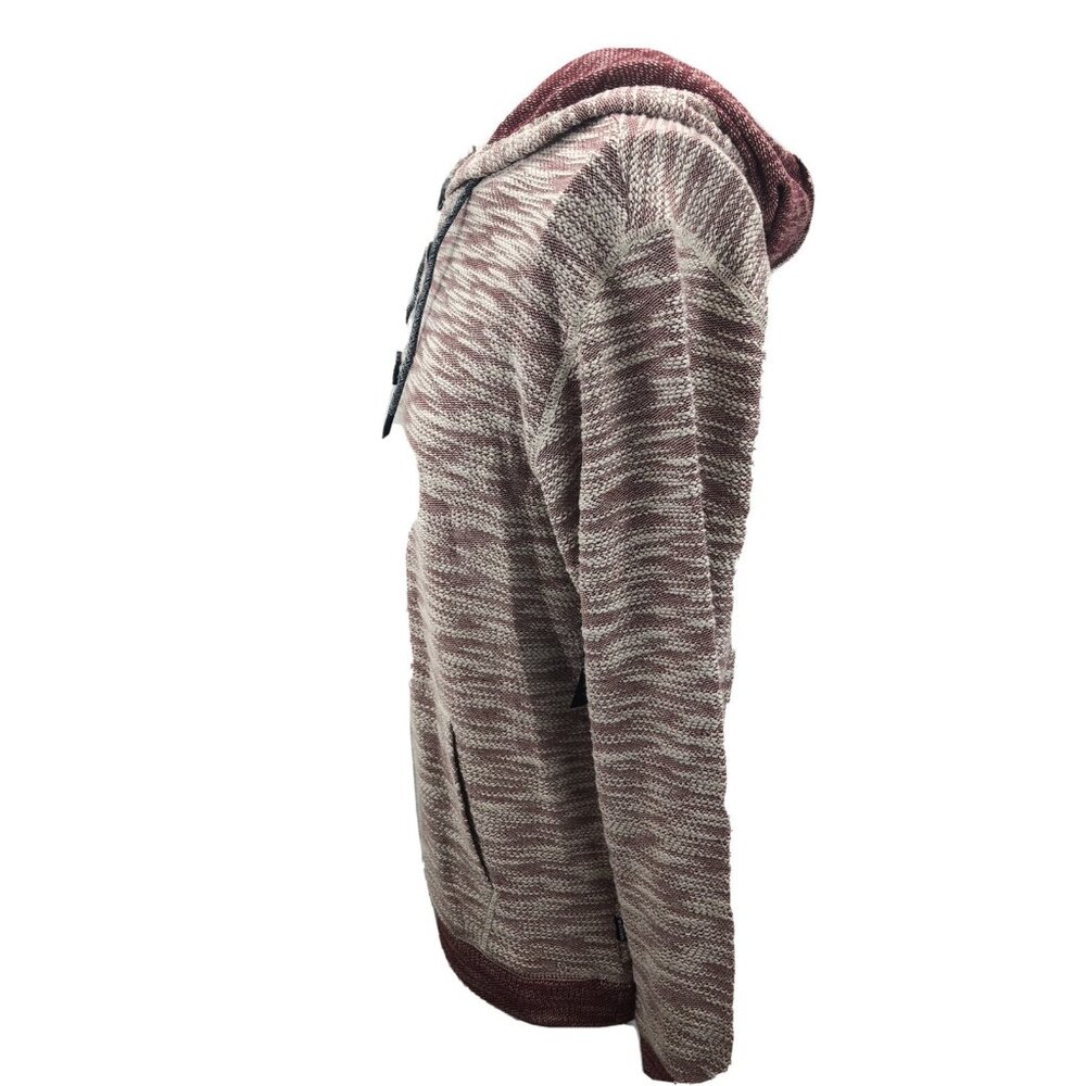 Union Nordstrom Sweatshirt Hoodie Shirt Mens Medium M Textured Red Pullover New - Picture 4 of 7